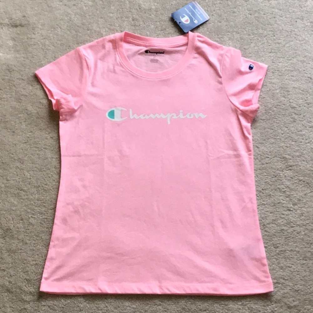 CHAMPION GIRLS’ SIZE XL SHORT SLEEVE TEE